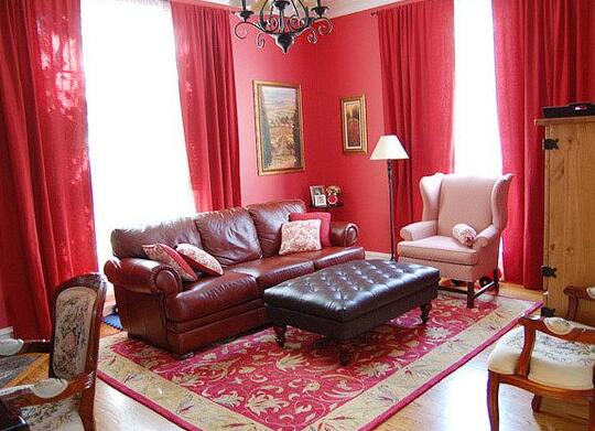 天津前十名裝飾公司為你打造時尚的紅色家裝