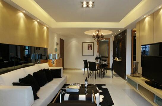 天津精品小戶型裝修，電視墻的設(shè)計要個性