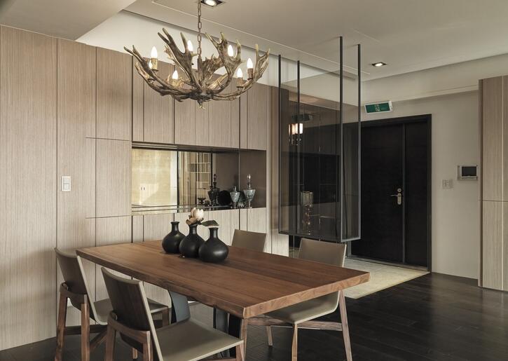 天津小戶型裝修混搭風格,可隨意,有規律